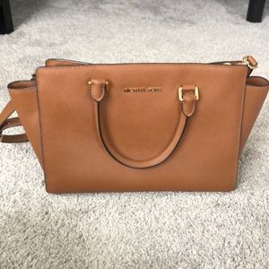 Michael Kors Selma Large Saffiano Leather Satchel